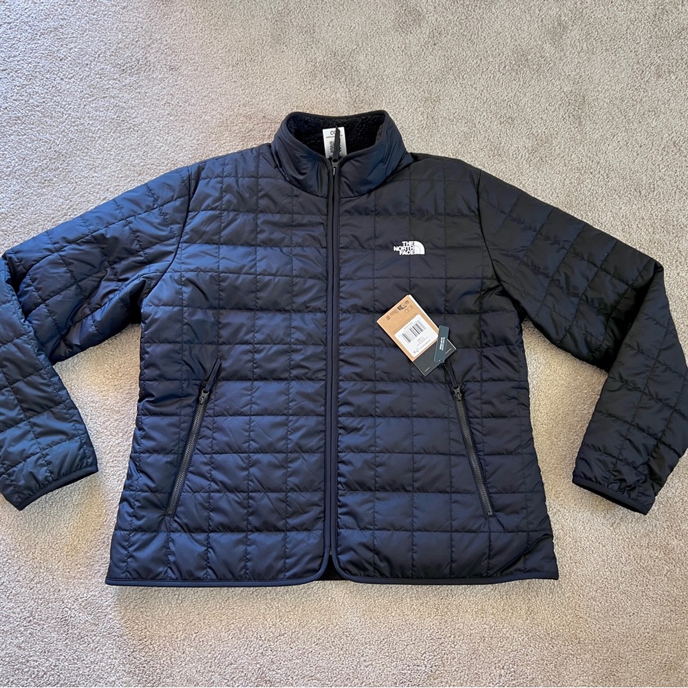 The North Face Junction Insulated Jacket Black Womens XL NWT